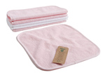 Organic Cotton Soft Sensitive Natural Washcloths, 6 Pack