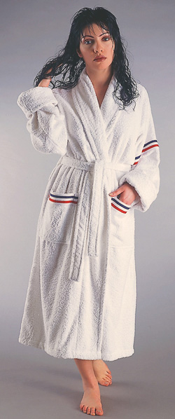 Champion shawl collar bathrobe